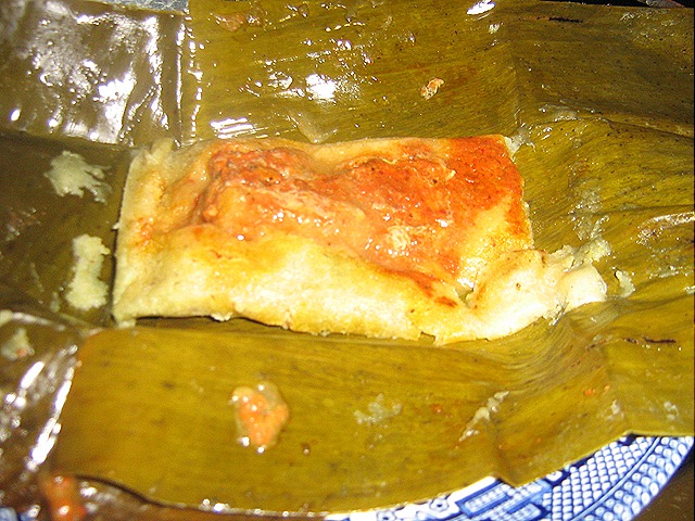 Tamales Huastecos in Banana Leaves Tamales en Hoja de Plátano